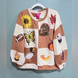 New QOS Queen Of Fall Sweatshirt